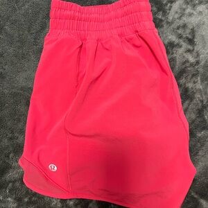 Lululemon Athletica Pink hotty hot Athletic Shorts Lightweight